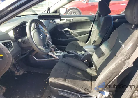 2013 Hyundai Veloster z USA, uszkodzony, nr VIN KMHTC6ADXDU131424